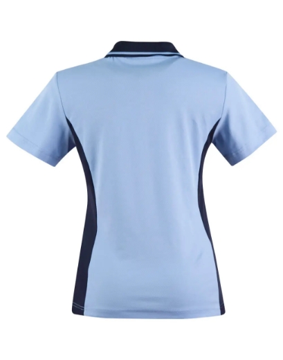 Picture of Winning Spirit, Ladies TrueDry Contrast S/S Polo